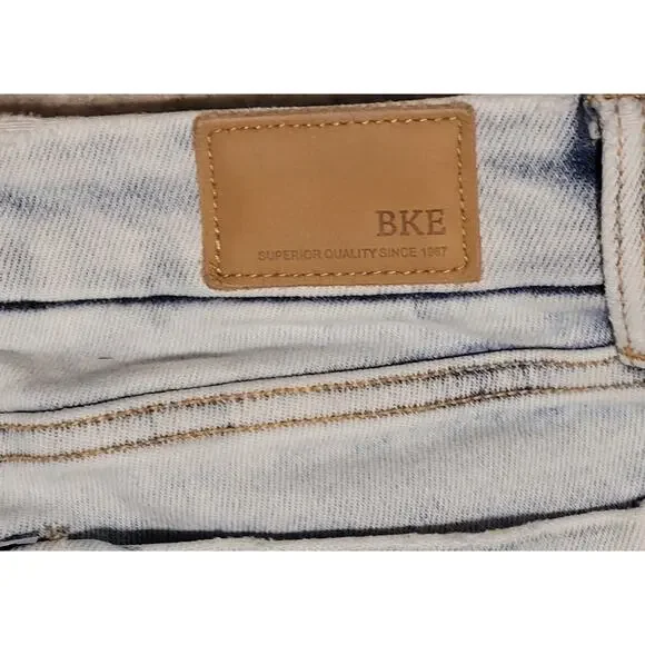 BKE Women's Stella Slim Fit Low-Rise Flare Stretch Jeans Tag 28x32 Actual 28x31 - Picture 10 of 12